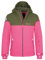 Trollkids Girls Hallingdal Jacket 176, Dusky Olive/Light Magenta