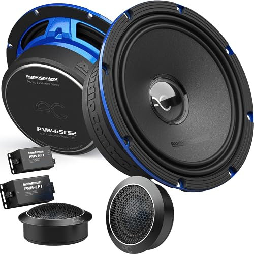 AudioControl PNW Series 6.5 Component Speakers, High-Fidelity Speakers, Set of Two (6.5, Component System)
