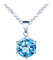 MICSAVI Ketten mit Anhänger Solitär Zirkonia 925 Sterling Silber Colliers für Damen Mädchen Halskette Schmuck