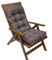 Yahbrra Terrassen Adirondack Stuhlkissen Wasserabweisende Hängematten Stuhlauflage Kissen für Adirondack Stühle Outdoor Möbelkissen für Eierstuhl Hängematte Sitzbank Stuhlauflage für Garten (Color :