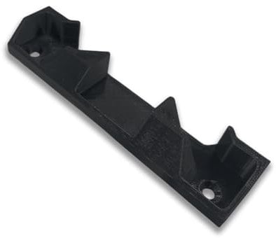 Cerradero de Cerradura Negra Compatible con Velux Versión VES, V21 - Reparación Pieza de Repuesto Renovación Mantenimiento Cerrojo Seguridad Cierre Placa Ventana Abatible de Techo Casa Persiana