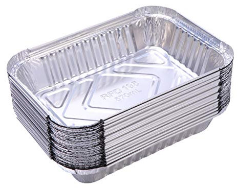 OQHAIR Vassoi in Alluminio 570ml Grease Drip Pan Liner Vassoio per leccarda per Barbecue Fodere in Alluminio Fodere per leccarda in Alluminio Vaschette per la Raccolta del Grasso per la c