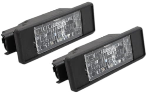 BIAREN 2x Licence Rear Number Plate Light Lamps For Mercedes Benz Sprinter Vito Viano W639 Volkswagen VW Crafter A6398200256 A9069062100 2E0943021A