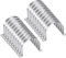 sourcing map 5pcs 4 Inch 102mm Conduit Clamps, M102 U Tube Pipe Clamp, Stainless Steel Rigid Pipe Strap, U Shaped Bracket with Two Hole for Pipe Tube Hose Wire Cord,Thick