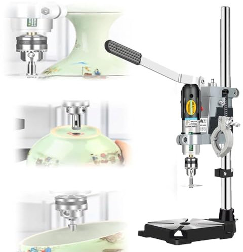 2.2kg/cm Torque Glass Bottle Cutter, 36pcs Versatile Rotary Tool Kit, for Drilling Sanding Polishing Grinding Cutting, 72W Ceramic Flower Pot Hole Punching Machine, for Workshop, Maintenance Worker