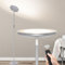 30W Dimmbare LED Stehlampe, 3000-6500K Stehlampe Wohnzimmer, Stehleuchte Deckenfluter LED mit Fernbedienung und Touch-Sensor, Moderne Standleuchten für Schlafzimmer Büro, Grau