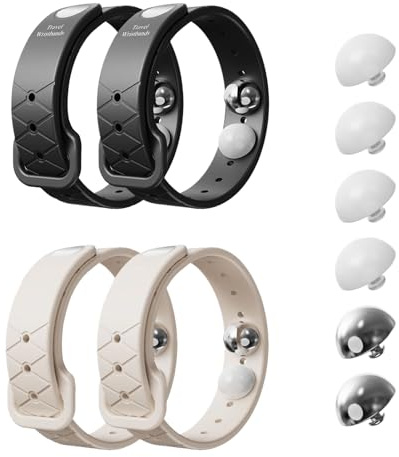 Armband gegen Seekrankheit für Kreuzfahrten | Seekrankheit Armbänder Übelkeit Armbänder,Justierbares Gesundheitsarmband Gegen Schwindel Für Flugzeug Auto Reisen Segeln Bus Freizeitpark,Urlaub Abenteue