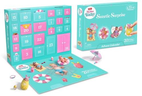 My Mini Baby Advent Calendar 20+ Collectible Accessories Countdown de ZURU