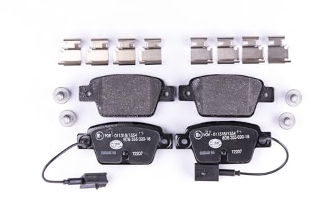 HELLA 8DB 355 020-181 Bremsbeläge - mit Warnkontakt - T2207