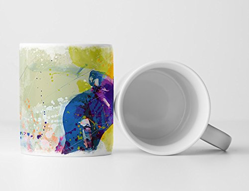 Eisschnelllauf I Tasse als Geschenk, Design Sinus Art