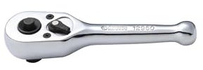 SATA Umschaltknarre kurz, 1/2 ' ST13960SC (Stubby Schnellspanner Schnellspanner-Ratsche) Arbeitsbereich: SAE/Zähne: 45, kurze Grifflänge für besseren Zugang