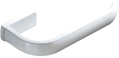 Bathfirst Porte-Papier Toilette en Laiton Blanc fixé au Mur pour la Salle de Bain et la Cuisine