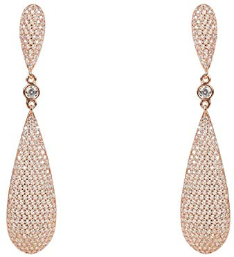 COCO LONG DROP OHRRINGE ROSÉGOLD