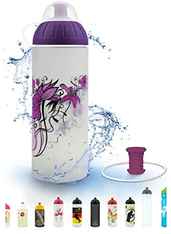 FreeWater Trinkflasche, 700ml, Beauty transparent: schadstofffrei, spülmaschinengeeignet, auslaufsicher, langlebig