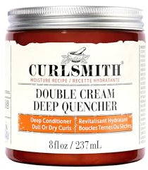 Curlsmith - Double Cream Deep Quencher - Vegane feuchtigkeitsspendende Spülung für ultratrockenes, welliges oder lockiges Haar (237ml)
