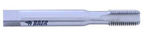Baer Maschinengewindebohrer M5 - Gewindebohrer HSSE - Form C Gewindeschneider - Größe M 5 x 0,8 - DIN 371 - Gewinde Bohrer metrisch Regelgewinde - Durchgangsloch & Sackloch - Gewinde schneiden