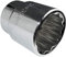 AERZETIX - Llave de vaso/Punta - Corta - 3/4x35mm - para atornillar/trinquete manual/neumático - Cuerpo cilíndrico - 12 lados/bi-Hexagonal - en acero CR-V - C45067