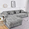 Couchbezug L Form 1/2/3/4 Sitzer,（L-förmiges Ecksofa Sofabezug sollte Zwei kaufen）L-förmiges Ecksofa mit elastischem elastische Stretch Sofa Überwürfe ( Color : B , Size : 4-Sitzer (235-300 cm) )