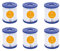 QIOO Filterkartuschen Gr. I,Zuhause 58093 Filterkartuschen Größe 1,Pool Filter Typ I,für Whirlpool Ersatz Filter Kartusche,8,0 x 9,0 cm (6 PCS)
