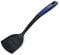 Tasty Everyday Asian Cooking Turner with Built-in Grater, Large Spatula Wide Head, Non-Stick Anti-Scratch Kitchen Turner, Heat-Resistant Cooking Spatula, 35x10x4cm, Dark Blue & Grey