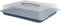 Rotho John großer Partybutler, Kunststoff (PP) BPA-frei, blau/transparent, (47.5 x 39.0 x 9.8 cm)