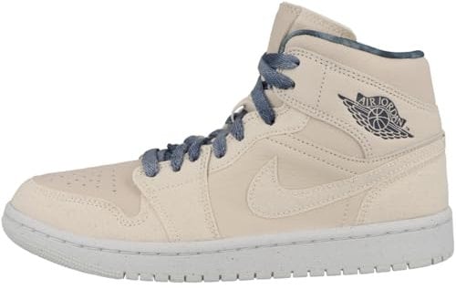 Jordan Da Donna AIR Jordan 1 MID WMNS DM9126 104 Sanddrift, Sanddrift/Vela-mezzanotte Navy, 43 EU