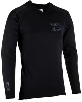 Leatt MTB Jersey ALLMTN 5.0 Waterproof with Long Sleeves Black