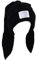 caoxhenr Kaninchenohren-Strickmütze, Häkelmütze, Skullies, Beanie, lange Ohren, niedlicher Hasenhut für Damen, Herbst, Winter, warm, BK, Einheitsgröße