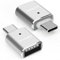 AIYEEN Adaptador USB C a USB(Paquete de 2), Adaptador OTG de USB C Macho a USB 3.0 Hembra Compatible con MacBook Pro 2019/2018/2017,MacBook Air 2018 y más Dispositivos Tipo-C, Plata