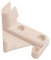 Fridge Freezer Freezer Drawer Flap Hinge Right Hand White Catch Latch Support Compatible For Hotpoint Indesit