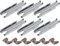 Blum Tandem plus Blumotion Vollauszug 560H, 400mm mit Kupplung für 6 Schubladen