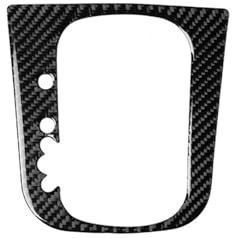 1pcs Carbon Fiber Car Gear Shift Sticker Compatible With 5/6 SCIROCCO GTI Automotive Interior (Color : 1pcs style 2 left)
