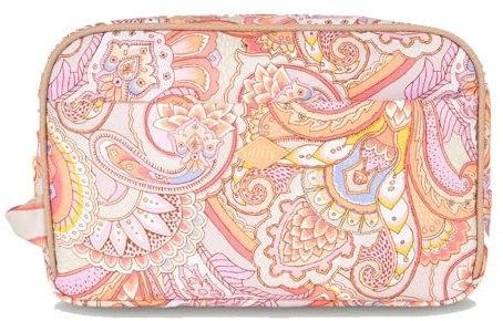 Oilily Pocket Cosmetic Bag Sand Dollar