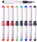 FunnAura 9PCS Coloured Disposable Fountain Pens for Sketching Journaling Doodling Gifts, Fountain Pen for Writing Pilot(0.38MM)
