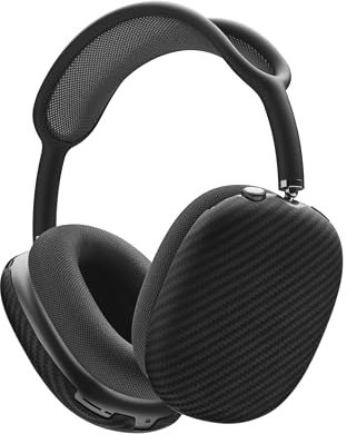 Latercase AirPods Max Hülle, klassisch, langlebig, dünne Apple Airpods Max Hülle, 0,6 mm dünne Aramidfaser, präziser Laserschnitt, rutschfeste, matte Oberfläche, Aipods Max Zubehör, Airpods Max Cover