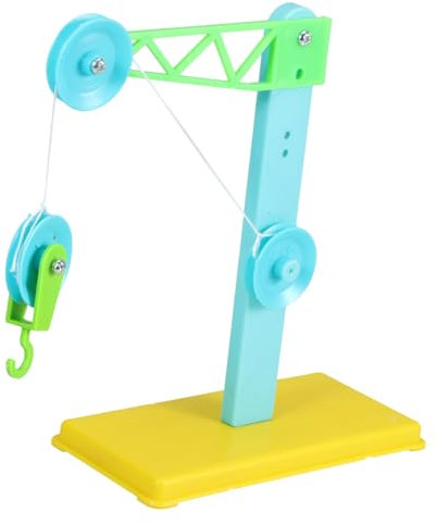 KOMBIUDA 3sätze Flaschenzug Physik-experimente Flaschenzug Und Halterung Für Mechanik-experimente DIY Pulley Modell Material Schul-experimentelle Ausrüstung