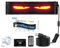 LED Augen für Lkw und Auto, Devil Eyes, Großer Programmierbarer Flex LED Display Auto, DIY Auto Dynamische LED Smart Bunte Augenlampe Soft Screen (192 x 898mm)