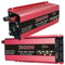 MXHACD Inversor De Corriente, 3000w DC 12v/24v A AC 110v/220v Convertidor Inversor De Corriente para Automóvil Adaptador De Ca(Size:12V-220V,Color:3000W)