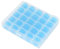 Generisch Nähmaschinen Spulen mit Spulenbox Spulen Nähmaschine Nähwelt Flachspulen für Pfaff Nähmaschinen in praktischer Box, 25 Stück blau (1 Set)
