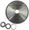 Hunricho Lama per sega in lega dura, 185 x 2,4 x 30 mm, adatta per seghe circolari/seghe da tavolo (185 x 2,4 x 30 mm)