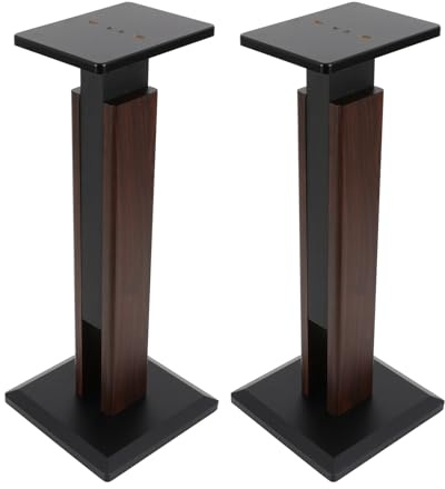Lautsprecherständer Boxenständer Lautsprecher Stativ Boxenstativ Speaker Stand Lautsprecher Stand Box Ständer Höhenverstellbar Holz Für Heimkino Konzert Bühne