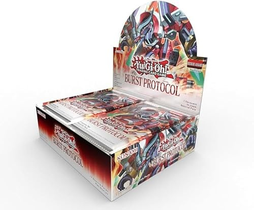 Yugioh! Burst Protocol Display Box (24 Booster Packs) BPRO NEU & OVP - DEUTSCH und BB-Toy-Trades Toploader