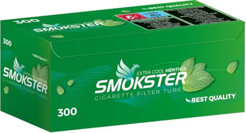 Smokster Extra Cool Menthol Filterhülsen (5 x 300 Stück)