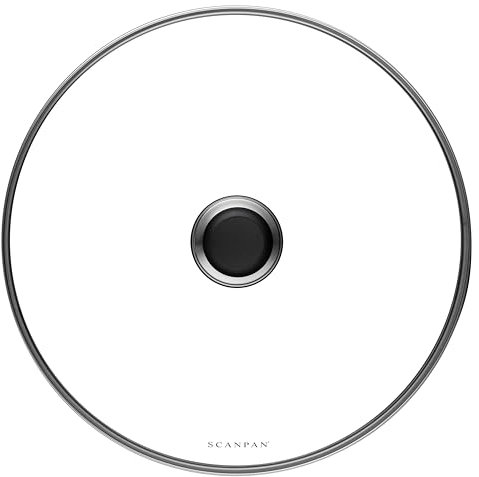 Scanpan Classic 32 cm Glasdeckel | Hitzebeständiger Griff | Ofenfest | Universell einsetzbar