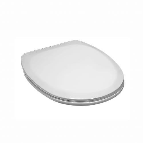 Laufen WC-Sitz Object 9021.0 m.Deckel weiss Scharn.Edelstahl Ausf.063
