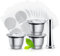 i Cafilas 3 Wiederbefüllbare Kapseln aus Edelstahl zum Nachfüllen kompatibel mit Nes presso+1 Tamper+1 Spoon+1 Brush+100 Espresso-Folien+Set mit 3 Ersatz-O-Ringen aus Silikon für Kapseln