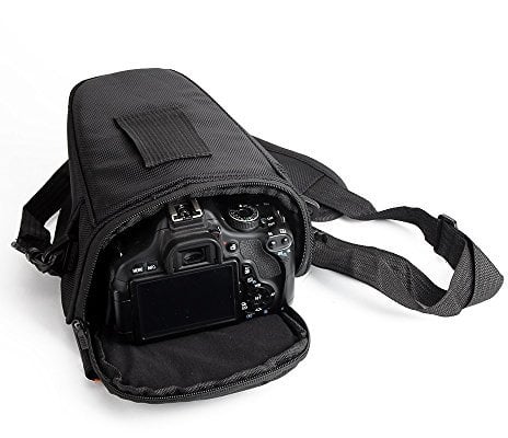 K-S-Trade Housse pour Panasonic Lumix DC-FZ1000 II Compatible avec Panasonic Lumix DC-FZ1000 II Sac Appareil Photo Reflex Saccoche Étui Pouchette Gadget Anti-Choc DSLR SLR Caméra Protection Housse