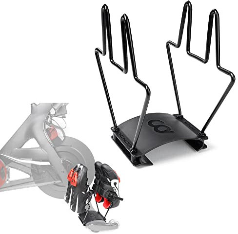 CyclingDeal Schuhregal-Aufhänger, kompatibel mit Peloton Bike & Bike+, nur Schuhhalter, hält 2 Paar Fahrradschuhe