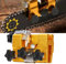 Affilacatene per Motosega, Portatile Manuale per Chainsaw Chain Sharpening Jig, Lega Di Alluminio Strumento per Affilare Seghe A Catena Ergonomico, Affilatrice Catena Motosega per Motoseghe E Seghe