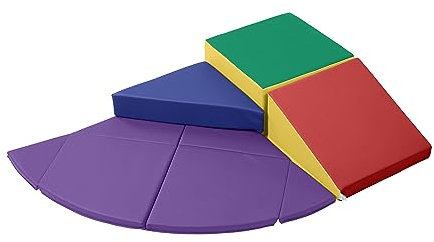 ECR4Kids-SoftZone Junior Adventure's Summit Ramp Scalatore angolare, Colore Assortito, ELR-3504-AS